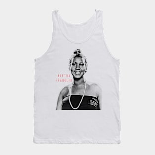 aretha franklin art Tank Top